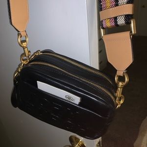 TORY BURCH PERRY COLOR-BLOCK MINI BAG